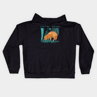 Corner Smell (For dark background) Kids Hoodie